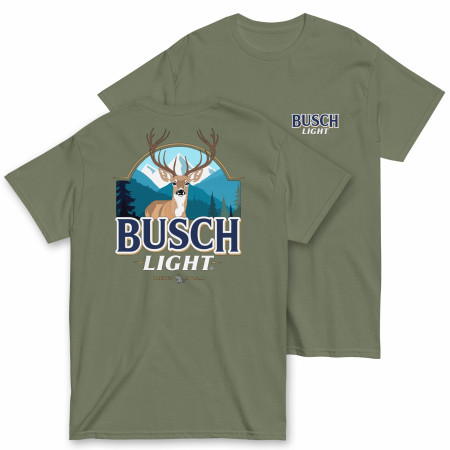 Busch Light Deer Hunting Green T-Shirt